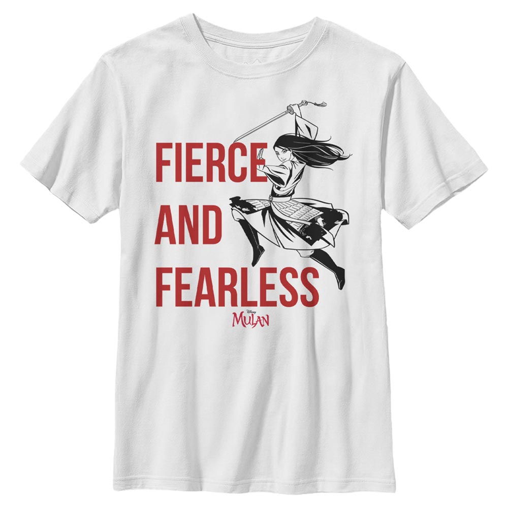 Disney - Mulan - Mulan Fierce and Fearless - Enfant T-shirt