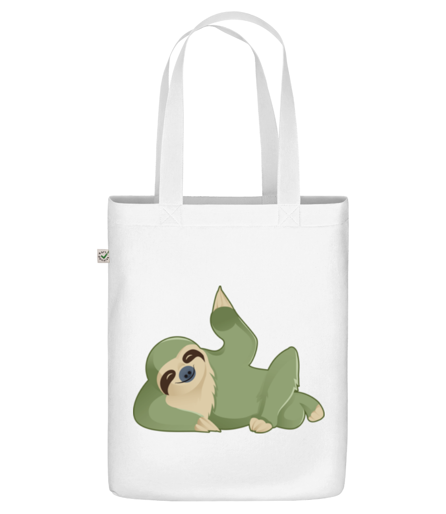 Paresseux Fait Signe - Sac en toile bio - Blanc - Devant