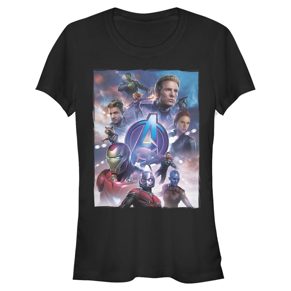 Marvel - Avengers Endgame - Photo de groupe Basic Poster - Femme T-shirt