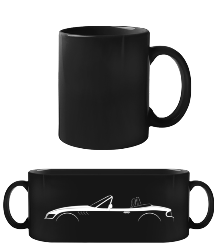 'BMW Z3' Silhouette · Tasse Noire