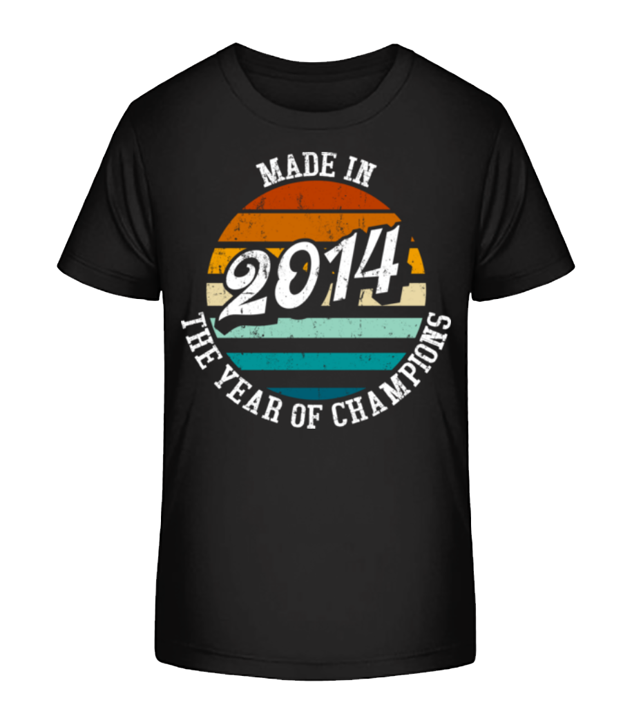 2014 The Year Of Champions · T-shirt bio Enfant Stanley Stella 2.0