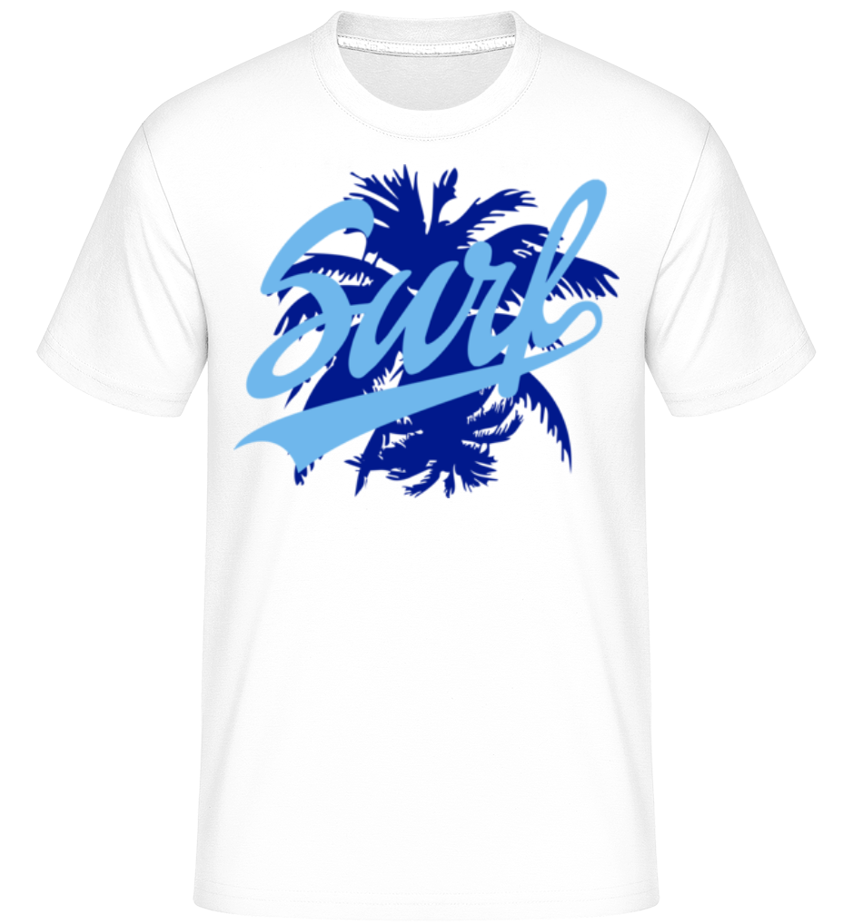 Surf Icon Blue ·  T-Shirt Shirtinator homme