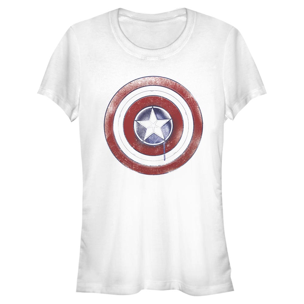 Marvel - Falcon et le soldat de l'hiver - Logo Paint Shield - Femme T-shirt