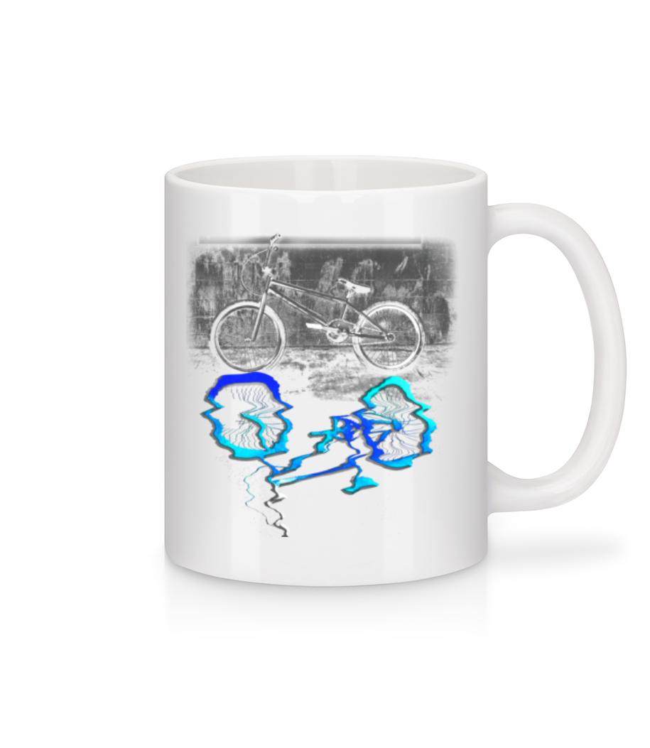 Flaque De Vélo · Mug en céramique blanc