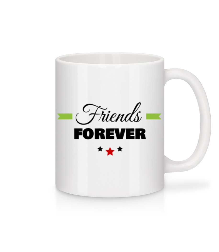 Friends Forever · Mug en céramique blanc