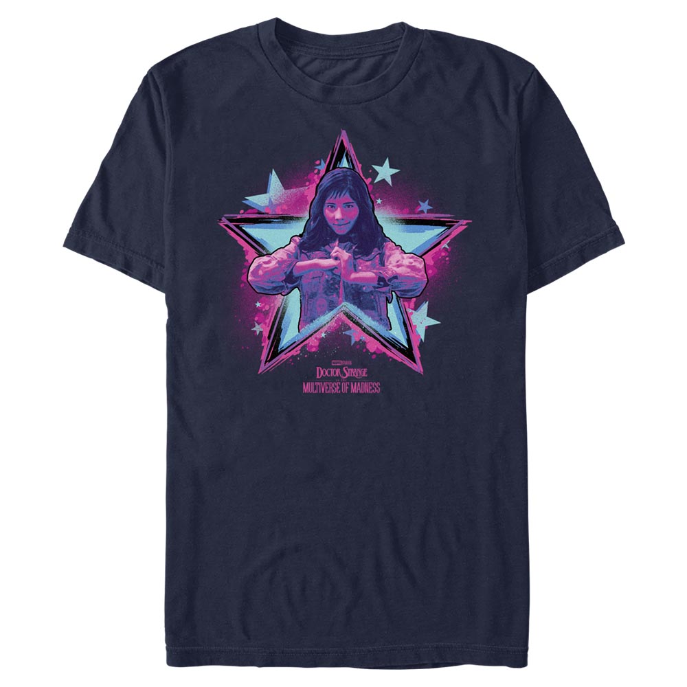 Marvel - Doctor Strange - America Chavez Pink and Blue - Homme T-shirt