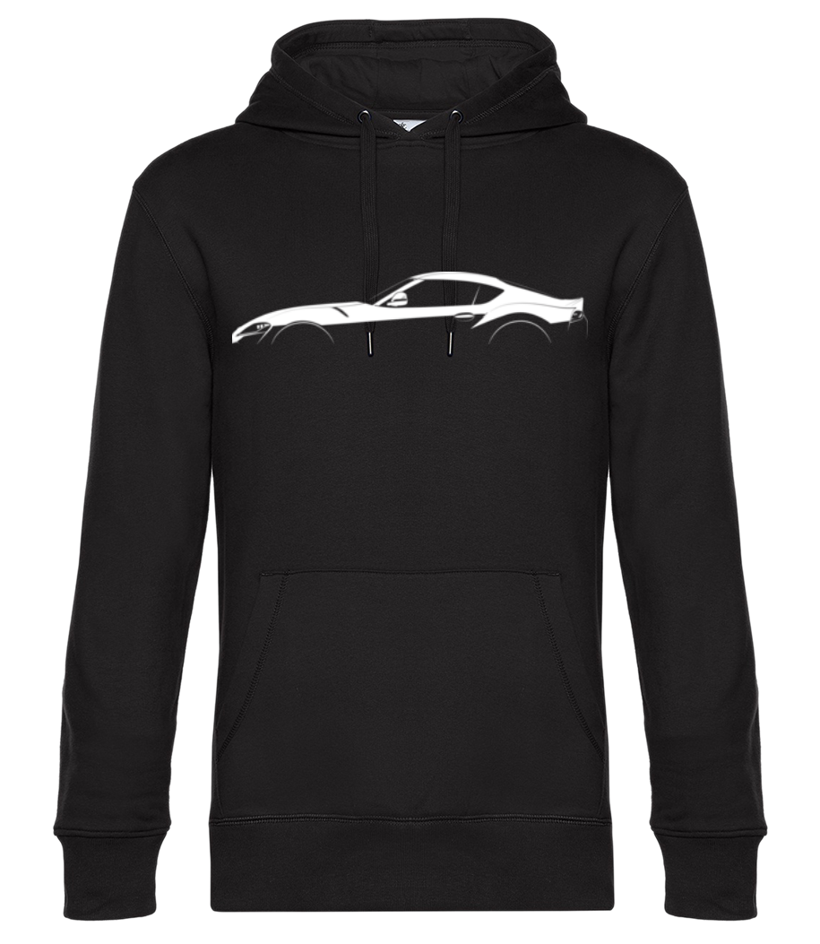 'Toyota Supra A90' Silhouette · Sweat à capuche standard homme
