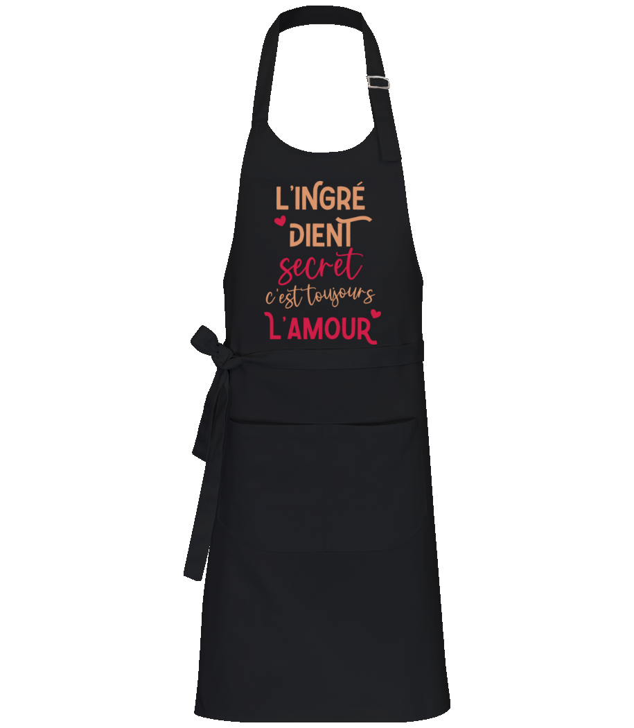 L'ingrédient Secret  L'amour · Tablier professionnel