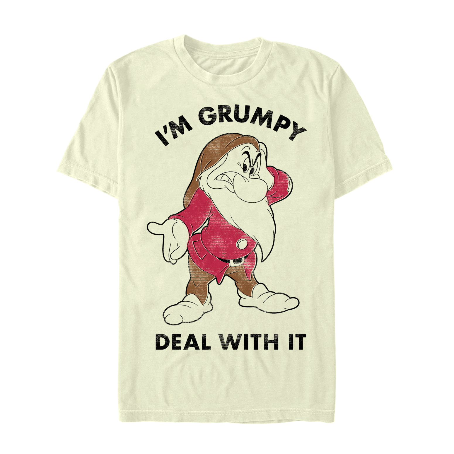Disney - Blanche-Neige et les Sept Nains - Grincheux Deal With It - Homme T-shirt