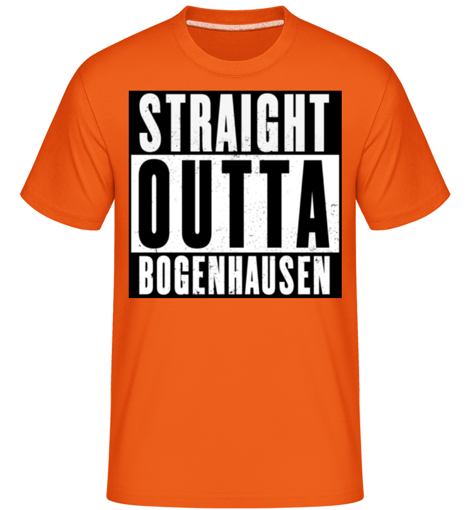 Straight Outta Bogenhausen · Shirtinator Männer T-Shirt