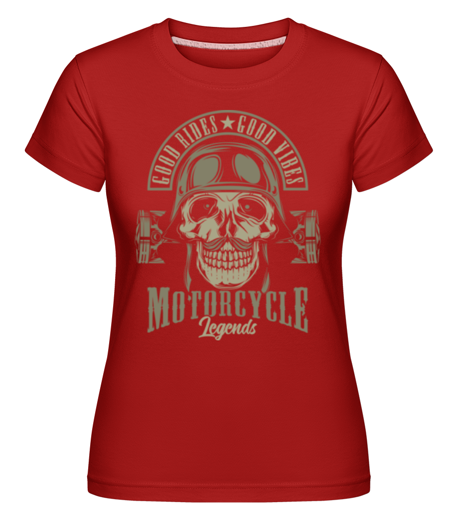 Good Rides Good Vibes ·  T-shirt Shirtinator femme