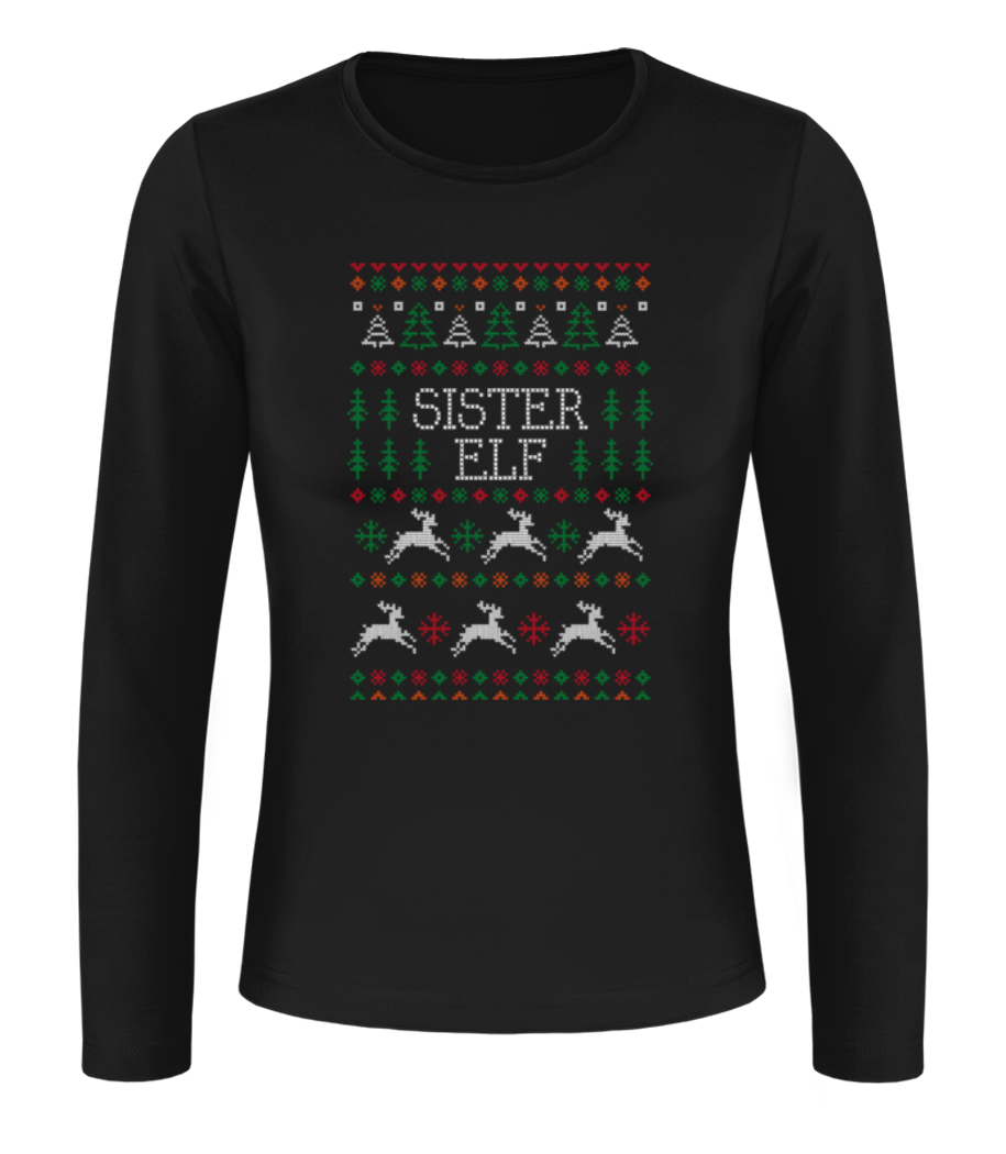Sister Elf · T-shirt à manches longues standard Femme