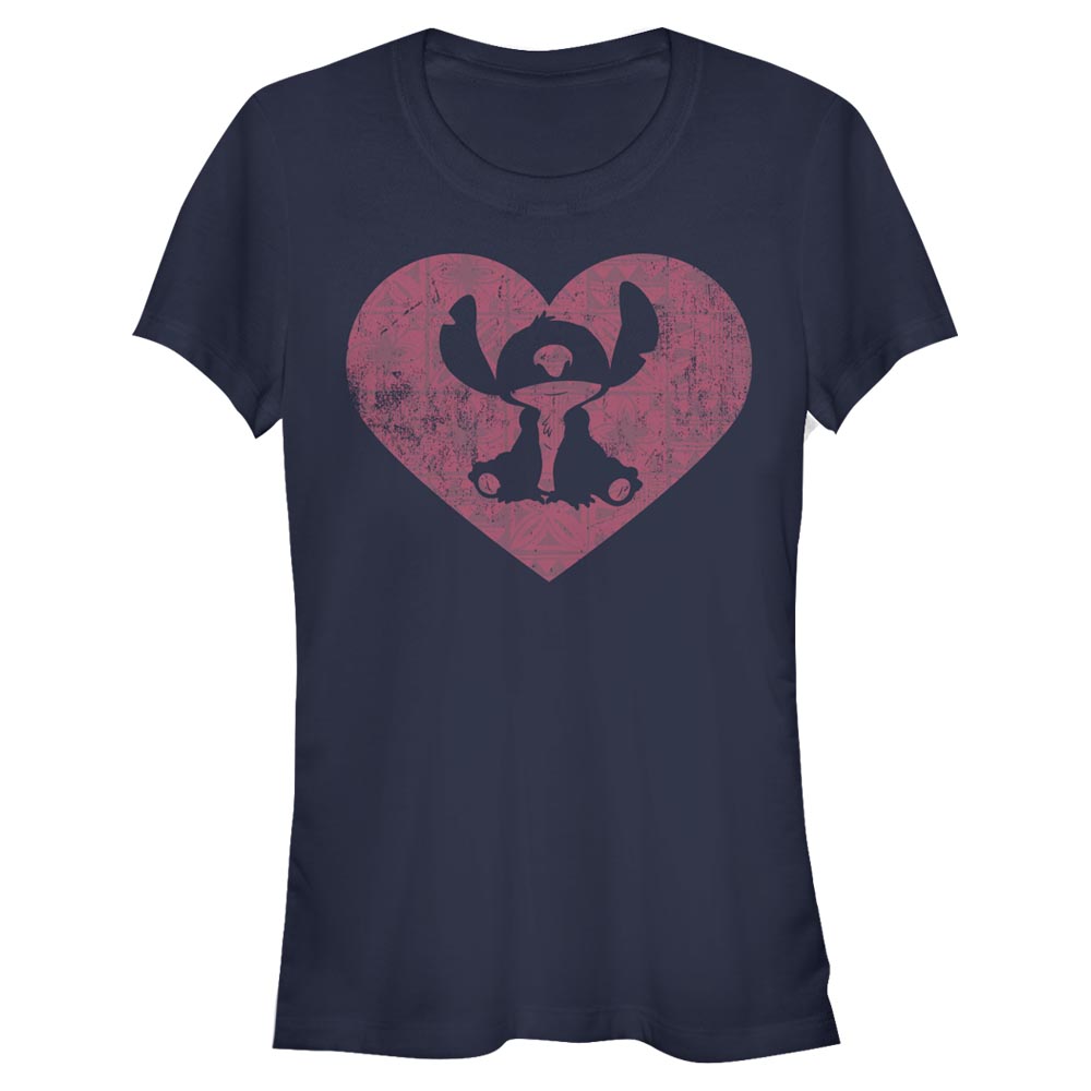 Disney Classics - Lilo & Stitch - Stitch Heart - Femme T-shirt