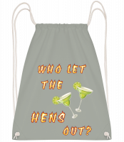 Who Let The Hens Out? - Sac à dos Drawstring - Anthracite - Vorn