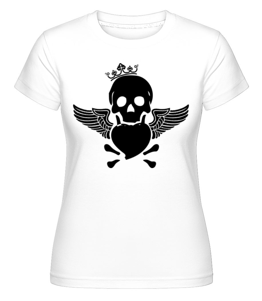 Skull Heart ·  T-shirt Shirtinator femme