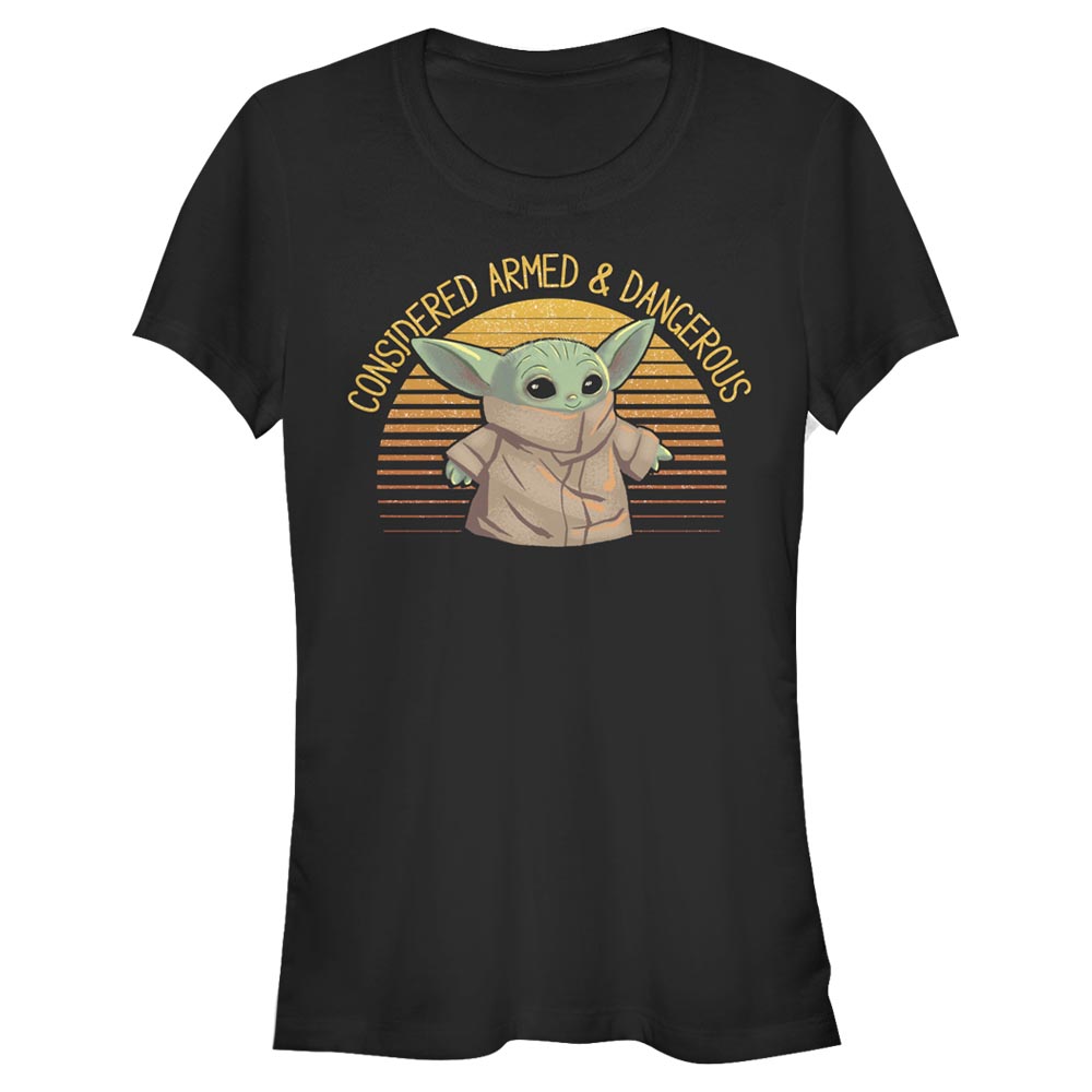 Star Wars - The Mandalorian - L'Enfant Sunset Cute Yoda - Femme T-shirt