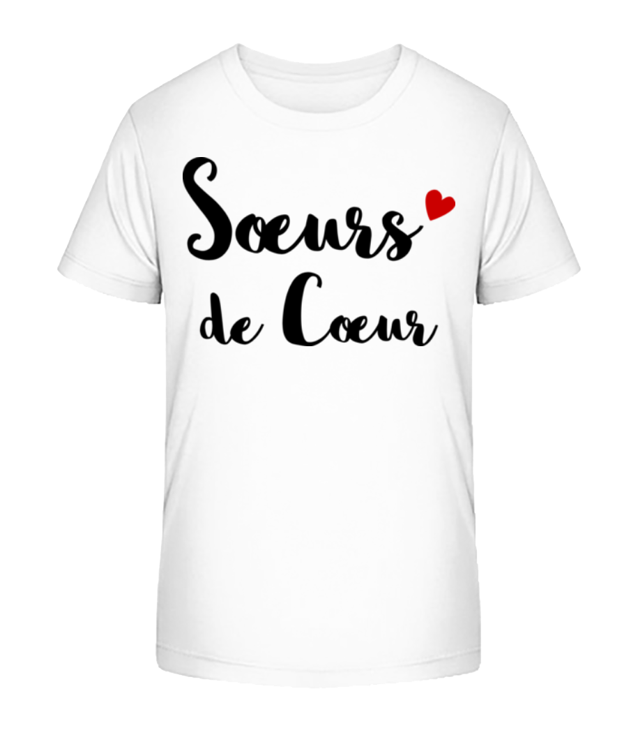 Sœurs De Cœur · T-shirt bio Enfant Stanley Stella 2.0
