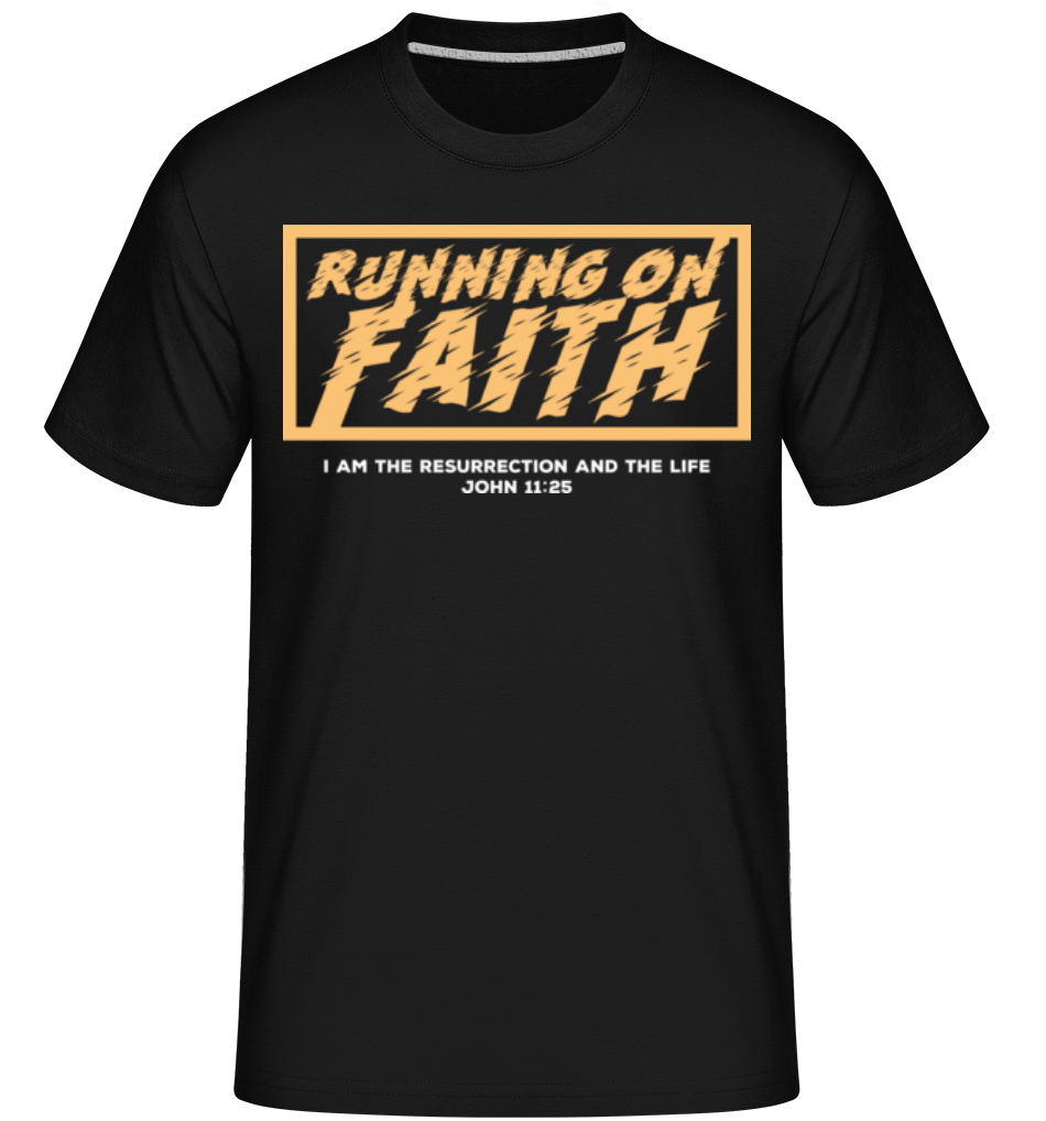 Running On Faith ·  T-Shirt Shirtinator homme