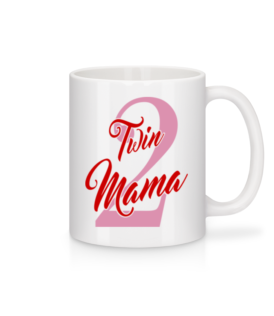 Twin Mama · Mug en céramique blanc