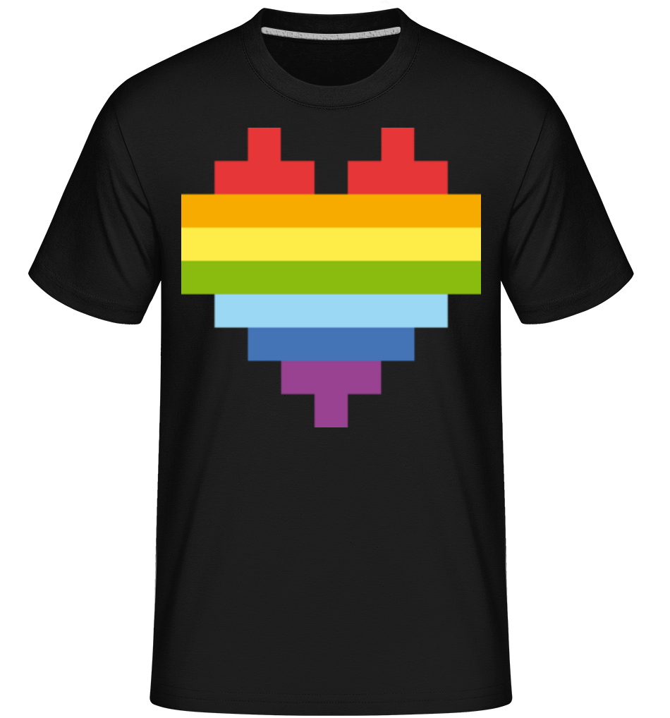 Rainbow Heart ·  T-Shirt Shirtinator homme