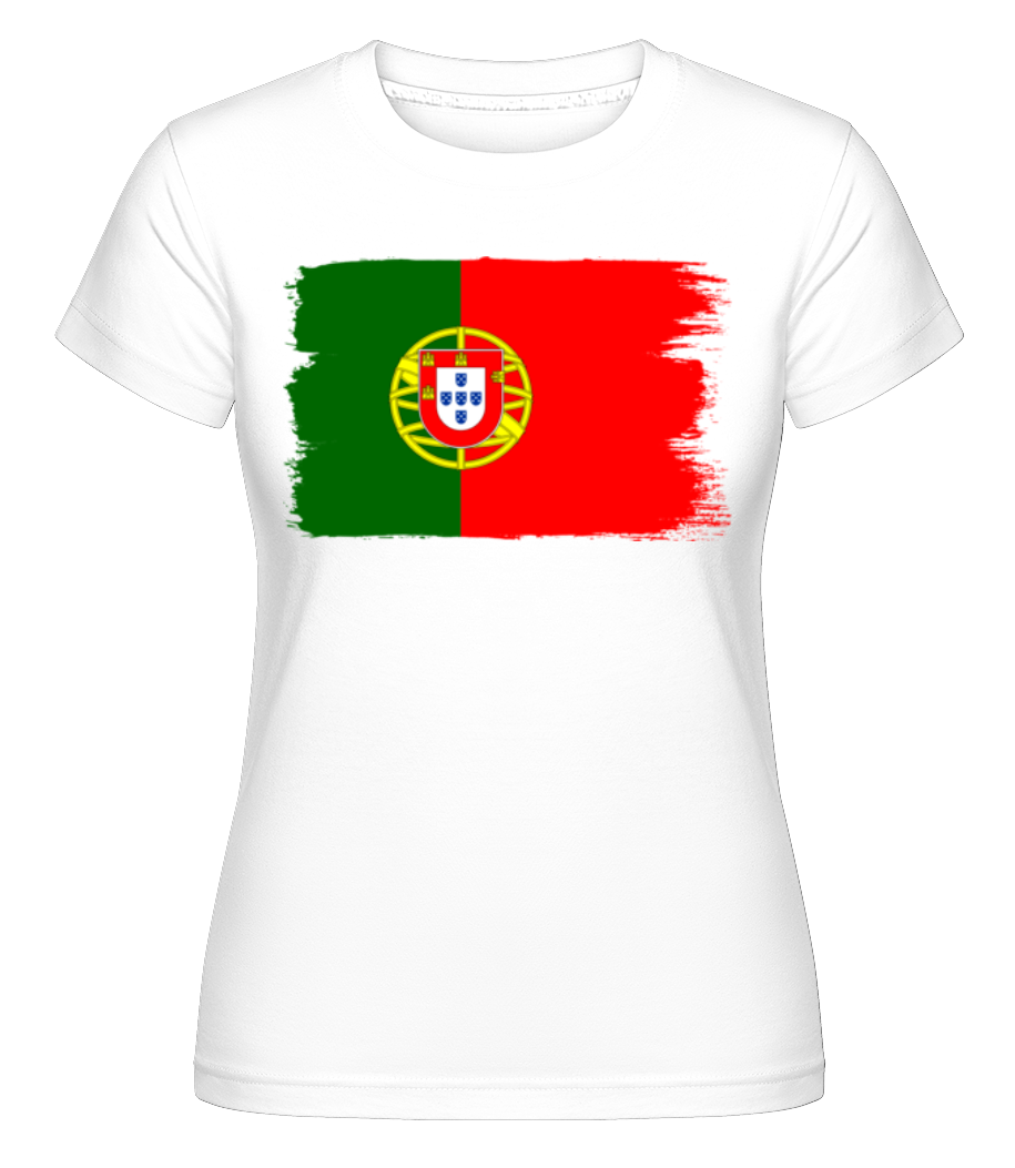 Drapeau Portugal ·  T-shirt Shirtinator femme