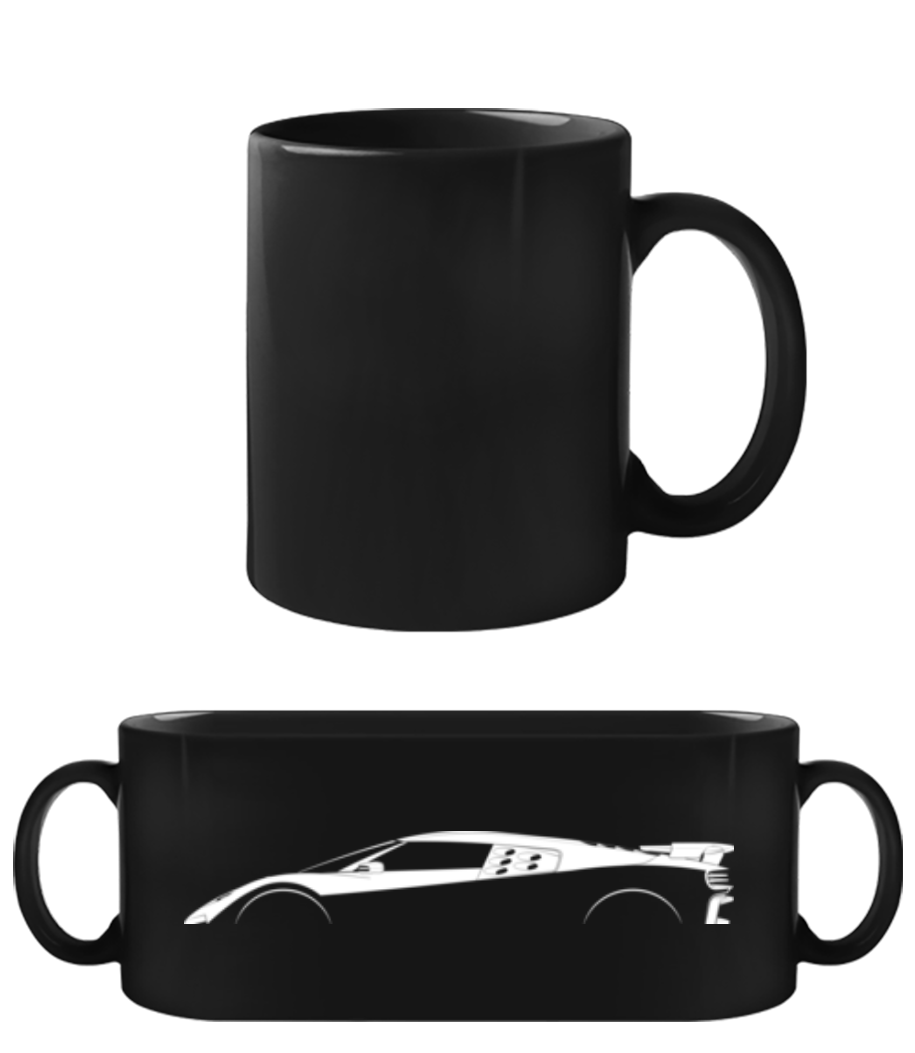 'Bugatti Centodieci' Silhouette · Tasse Noire