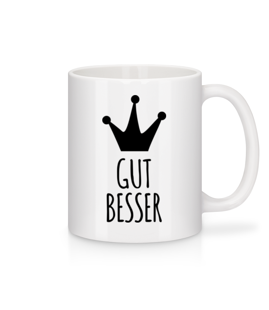 Gut Besser - Tasse - Weiß - Vorne