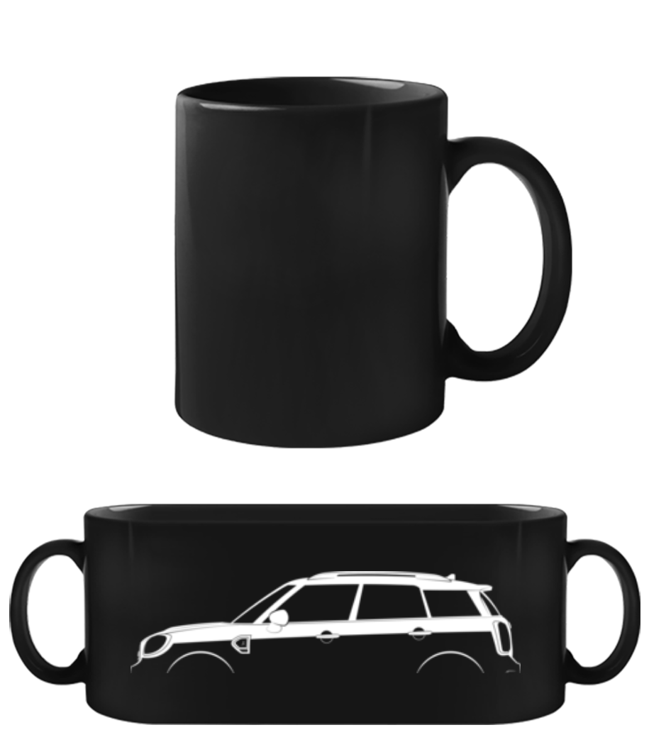 'Mini Cooper Countrym. (F60)' Silhouette · Tasse Noire