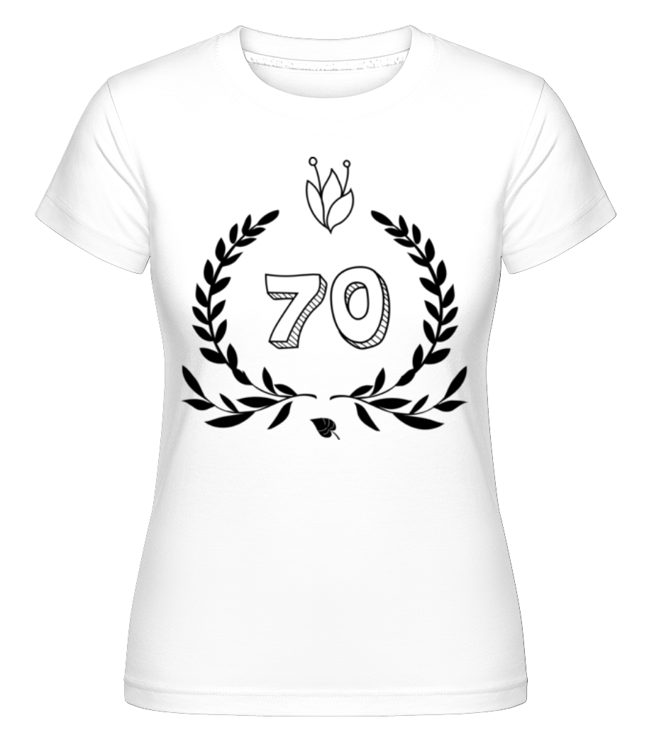 Anniversaire Des Années 70 ·  T-shirt Shirtinator femme