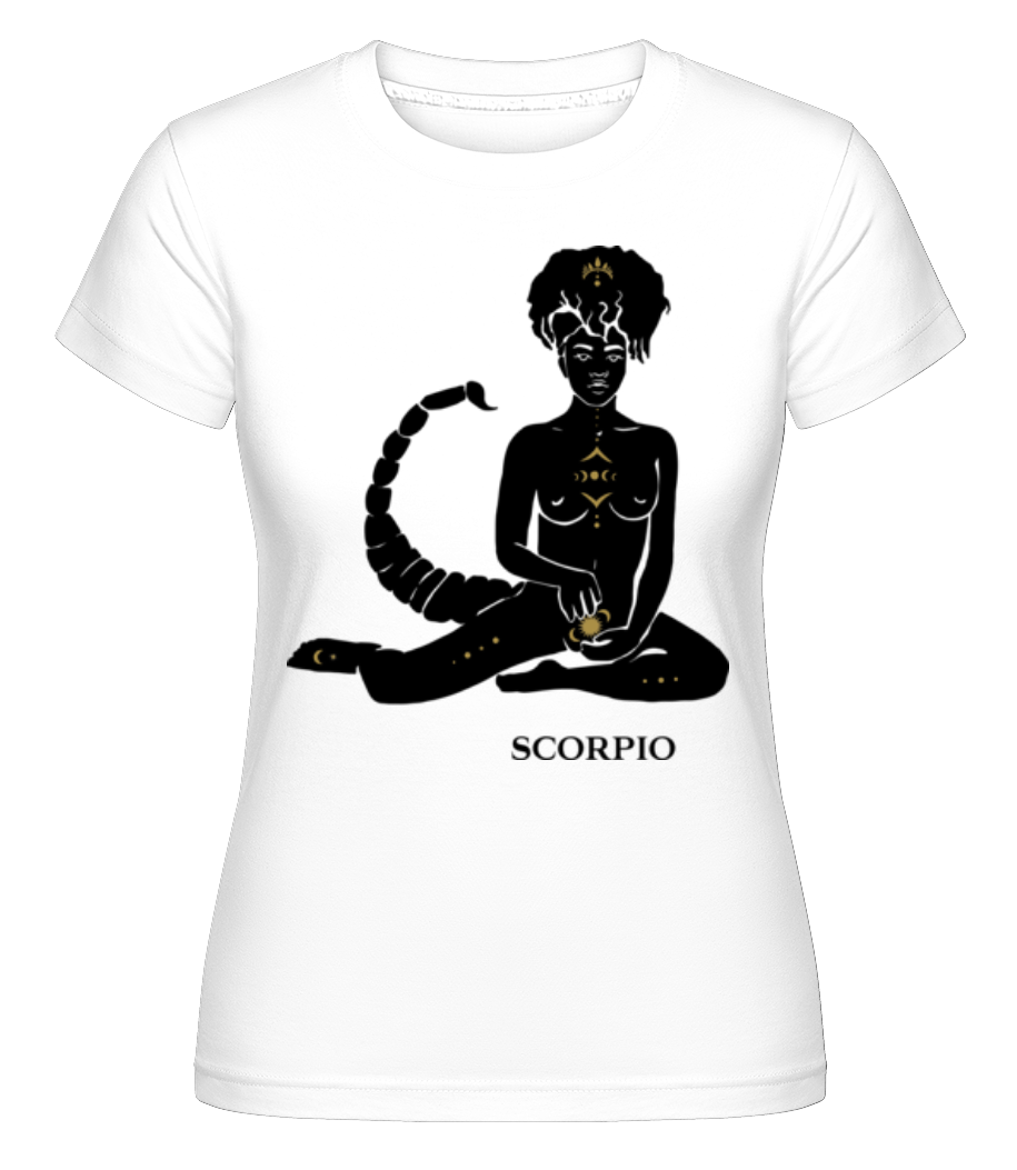 Female Zodiac Sign Scorpio ·  T-shirt Shirtinator femme