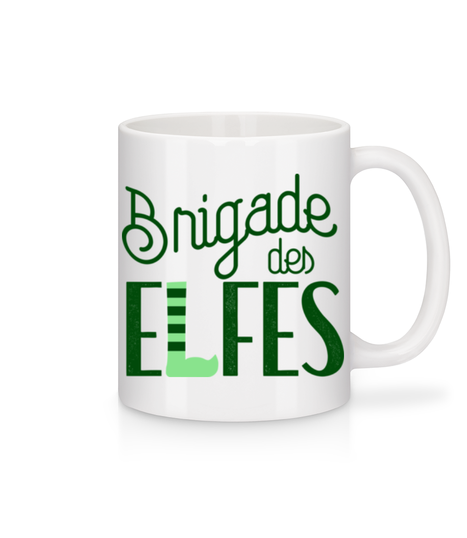 Brigade Des Elfes · Mug en céramique blanc