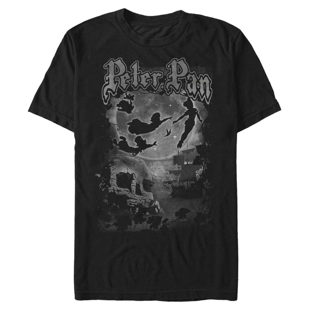 Disney - Peter Pan - Photo de groupe Dark Cover - Homme T-shirt