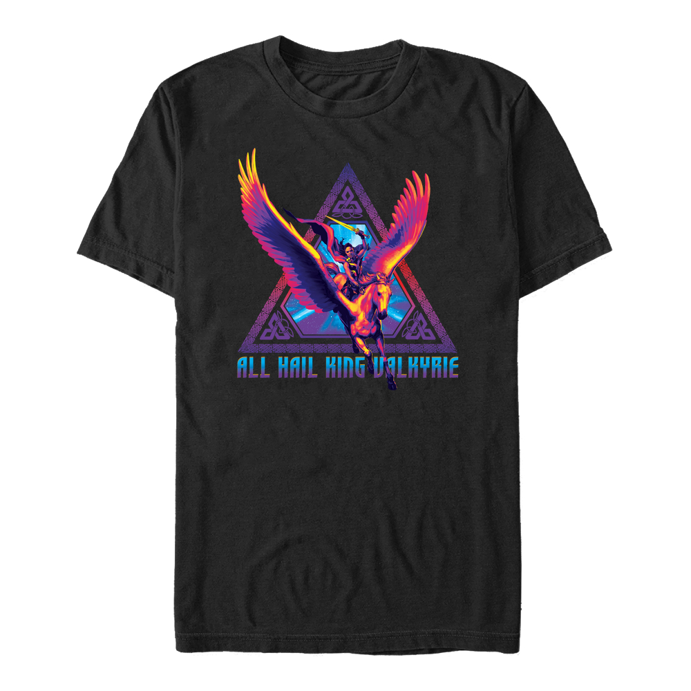 Marvel - Thor Love and Thunder - Valkyrie Triangle Badge - Homme T-shirt