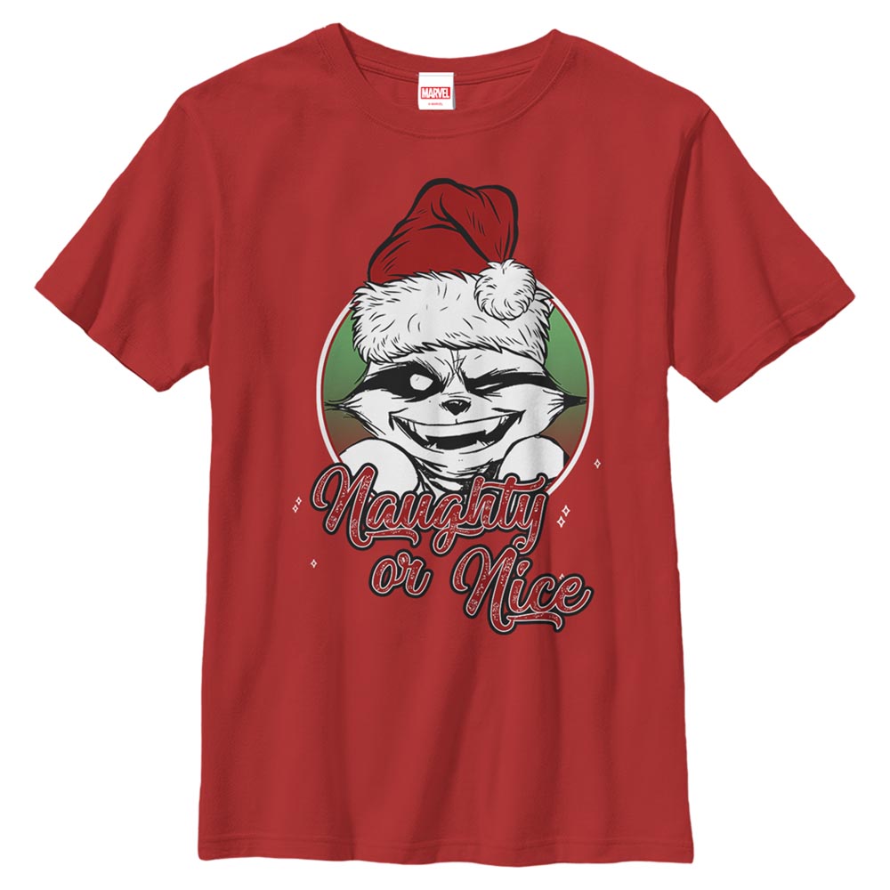 Marvel - Les Gardiens de la Galaxie - Rocket Greetings - Christmas - Enfant T-shirt