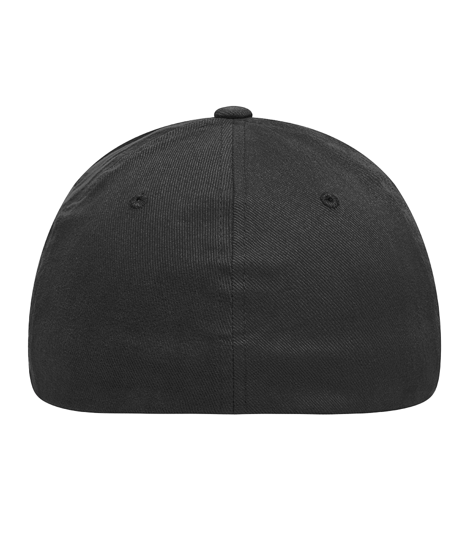 Aperçu: Casquette de baseball FlexFit - Noir - Derrière