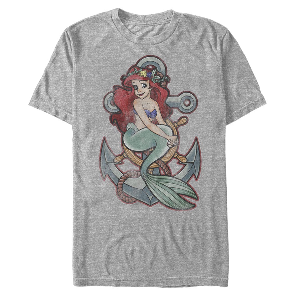 Disney - Ariel La Petite Sirène - Ariel La Petite Sirène Anchor - Homme T-shirt