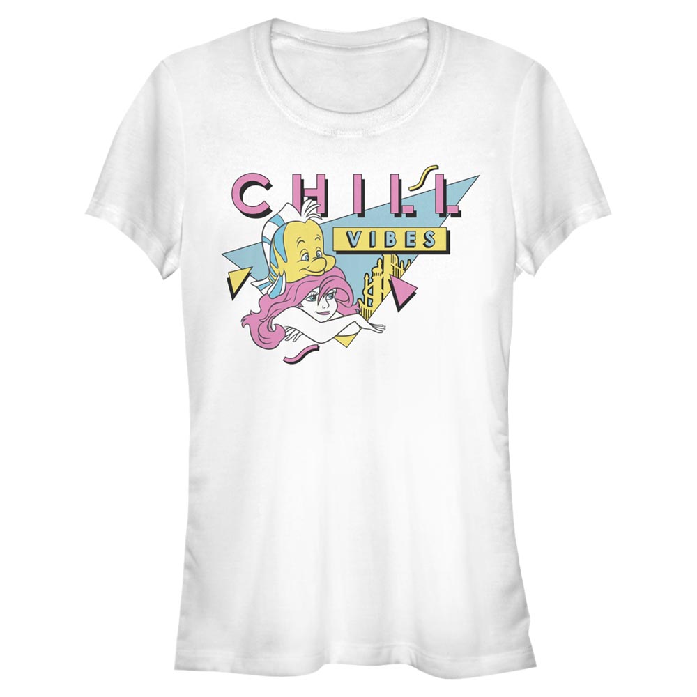 Disney - Ariel La Petite Sirène - Ariel & Flounder 90S Arial - Femme T-shirt