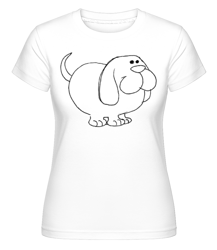 Enfant Comic - Chien ·  T-shirt Shirtinator femme
