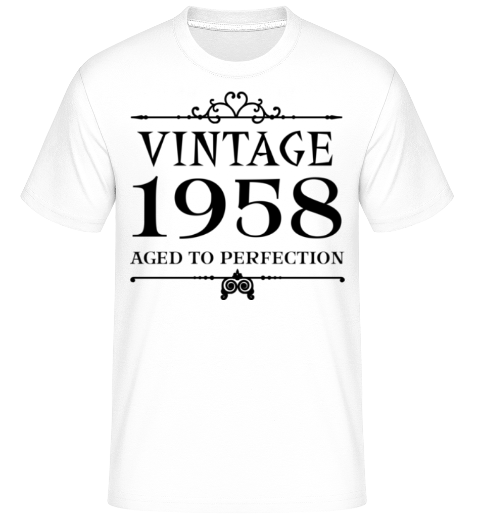Vintage 1958 Perfection ·  T-Shirt Shirtinator homme