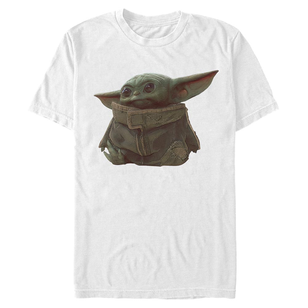 Aperçu: Star Wars - The Mandalorian - The Child Ball Thief - Homme T-shirt - Blanc - Devant