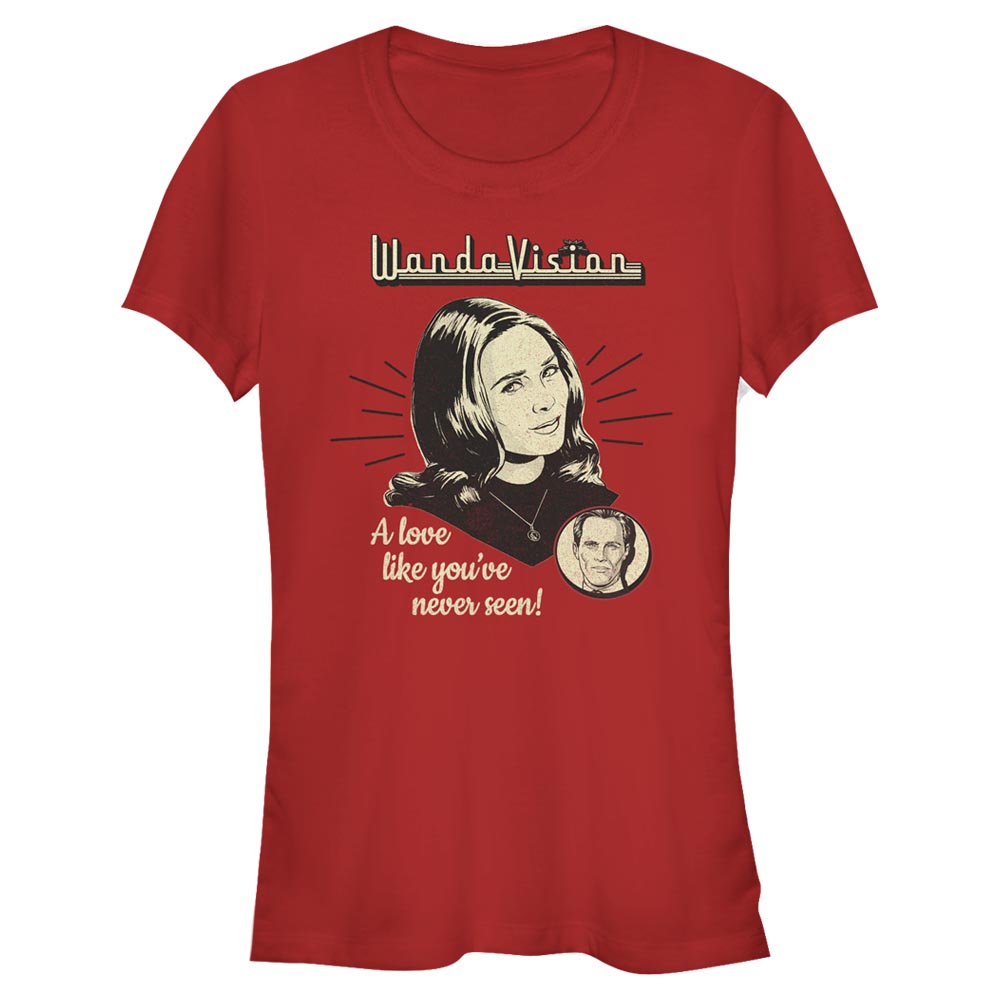 Marvel - WandaVision - La Sorcière rouge Wanda Vision Love - Femme T-shirt
