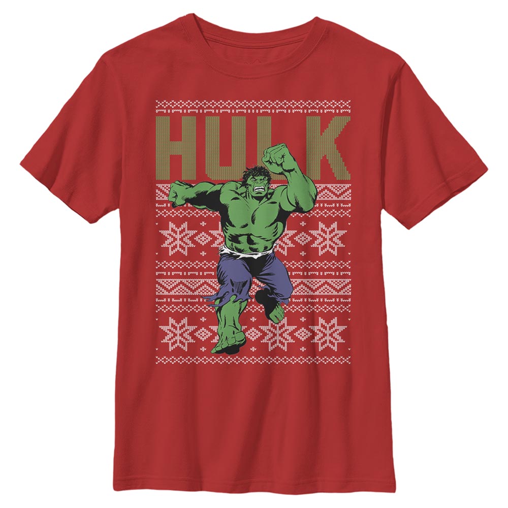 Marvel - Avengers - Hulk UglyTop - Christmas - Enfant T-shirt