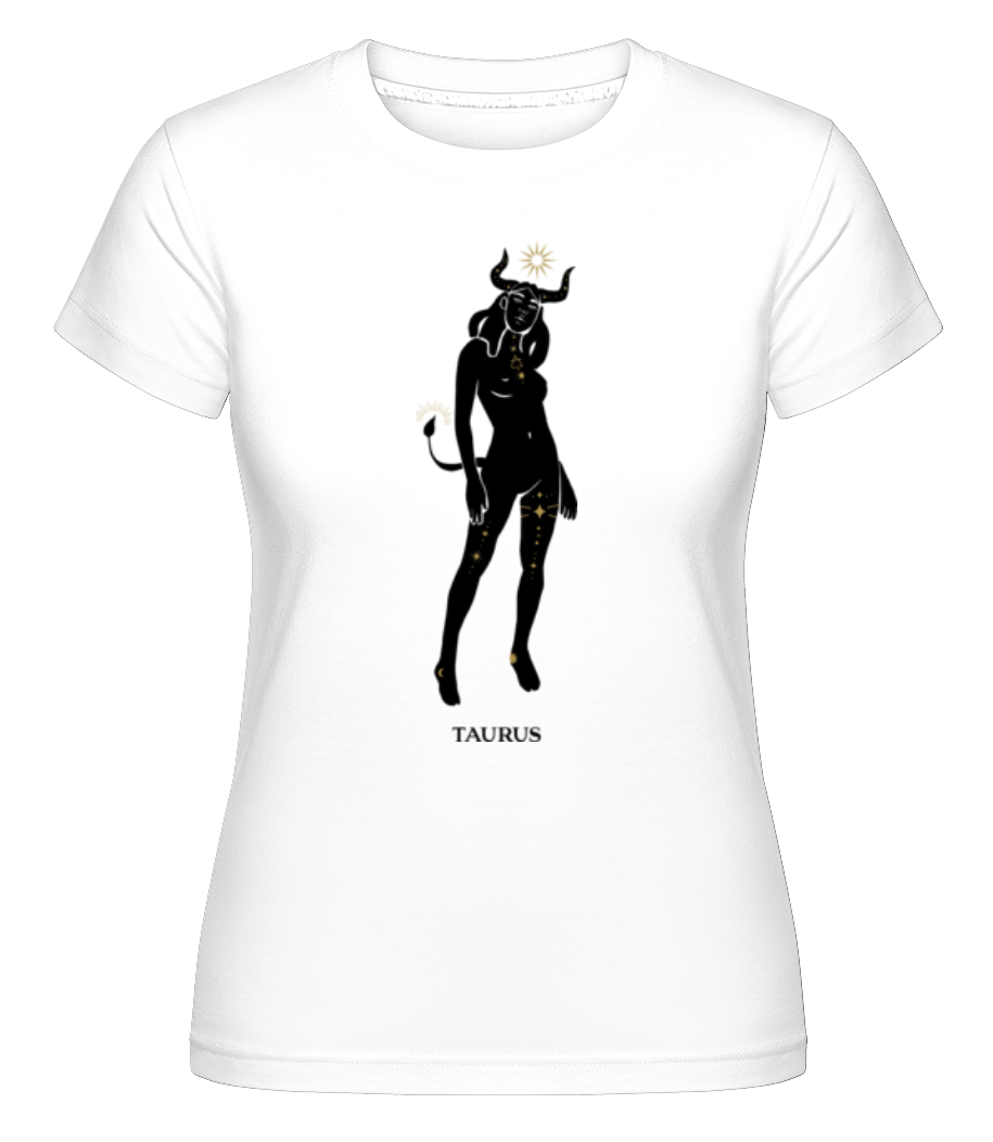 Female Zodiac Sign Taurus ·  T-shirt Shirtinator femme