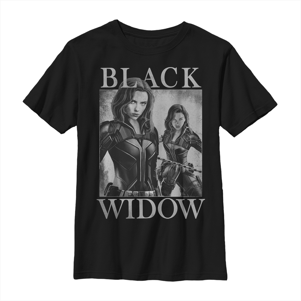 Marvel - Black Widow - Black Widow Two Widows Mirror - Enfant T-shirt