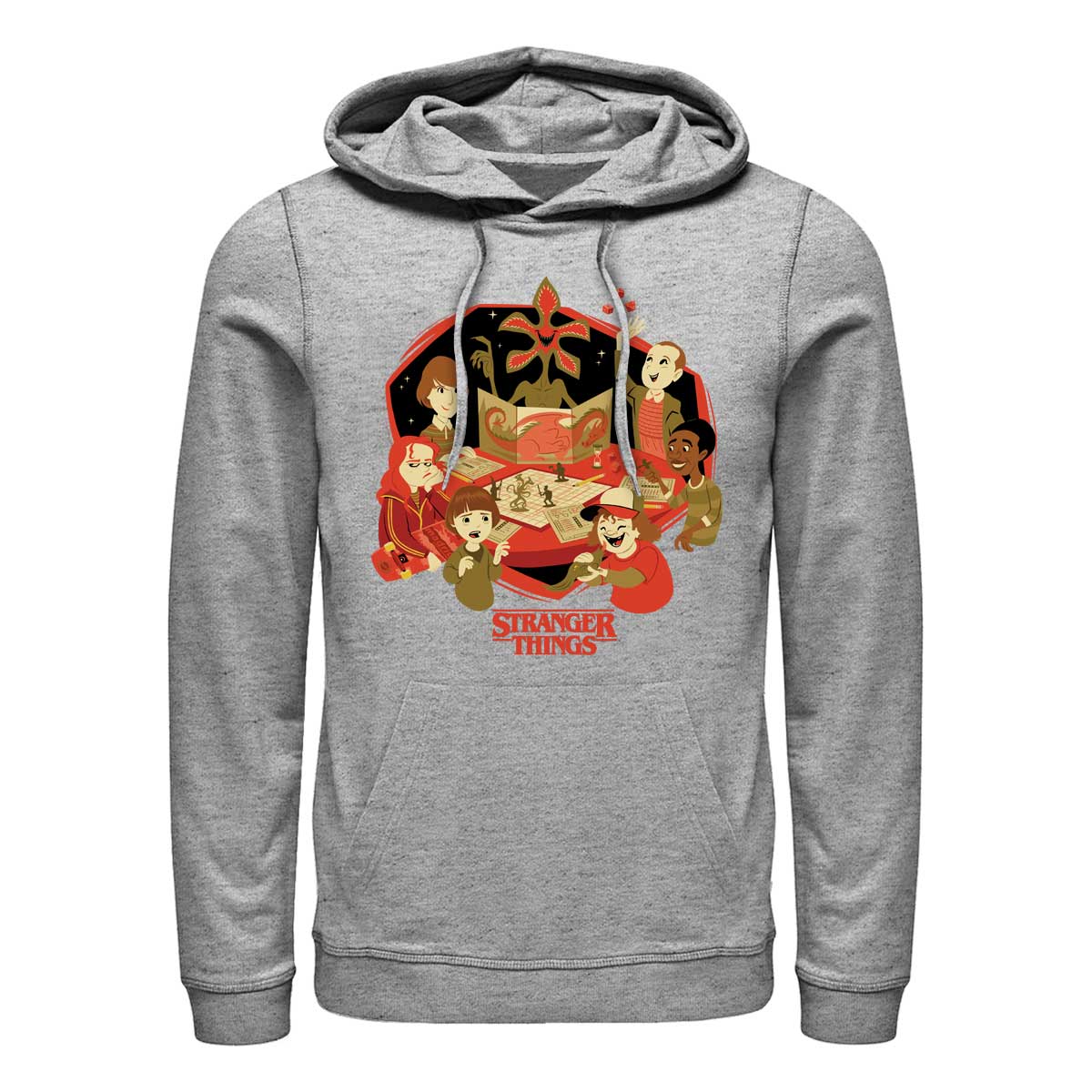 Netflix - Stranger Things - Photo de groupe DnD Group - Unisex Sweat à capuche