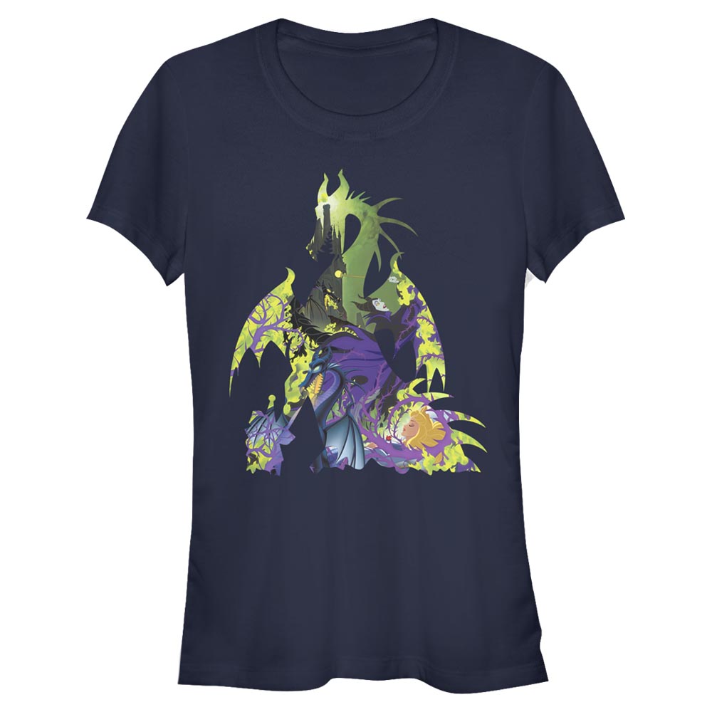 Disney - Sleeping Beauty - Photo de groupe Dragon Form - Femme T-shirt