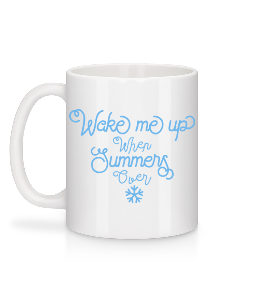 Aperçu: Wake Me Up Summer - Mug en céramique blanc - Blanc - Derrière