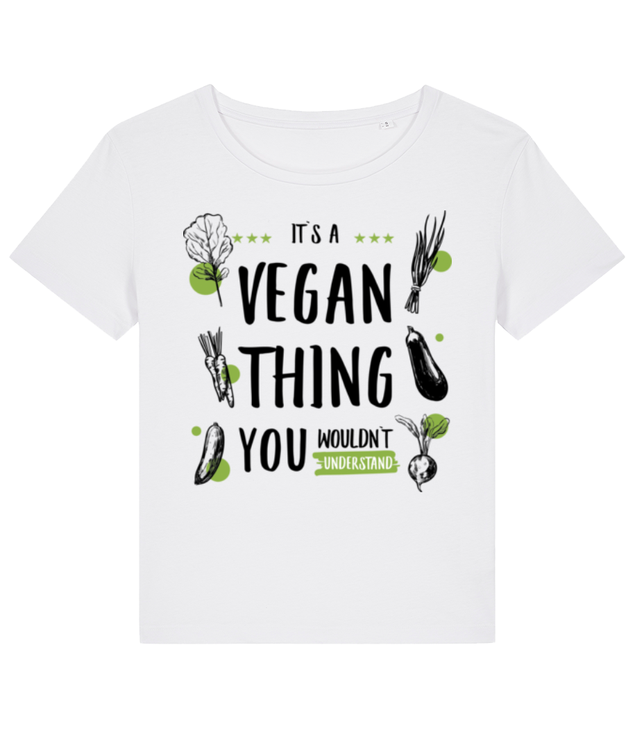 It's A Vegan Thing · T-shirt bio Femme Stanley Stella 2.0