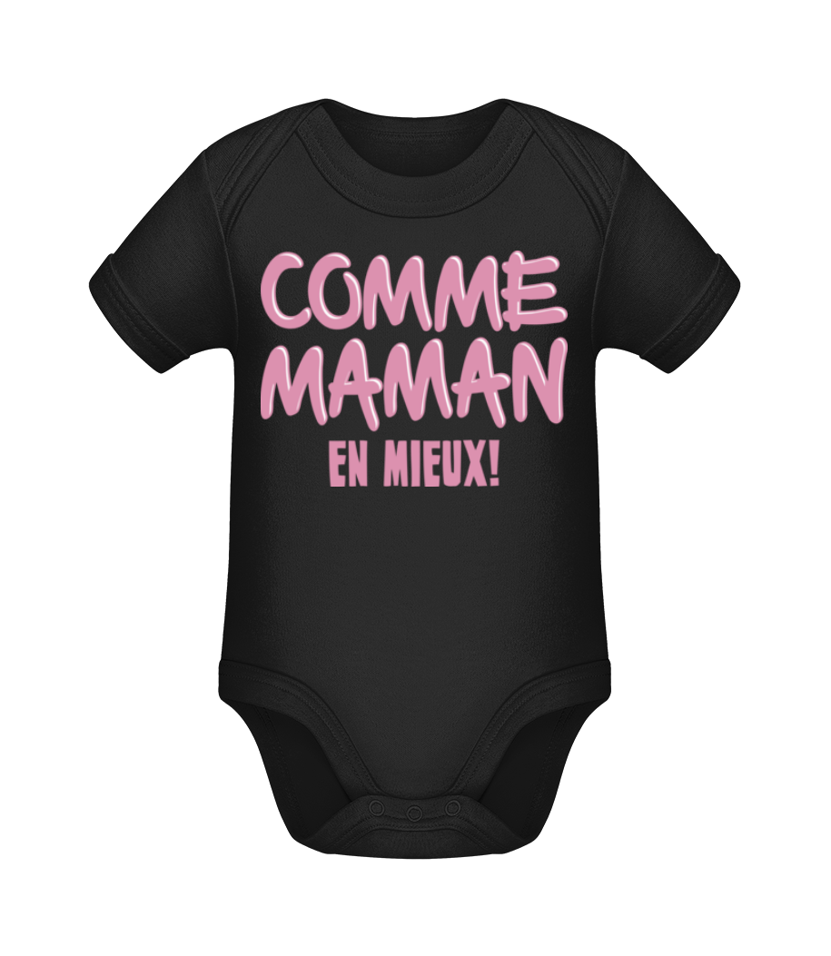 Comme Maman, En Mieux! · Body manches courtes bio
