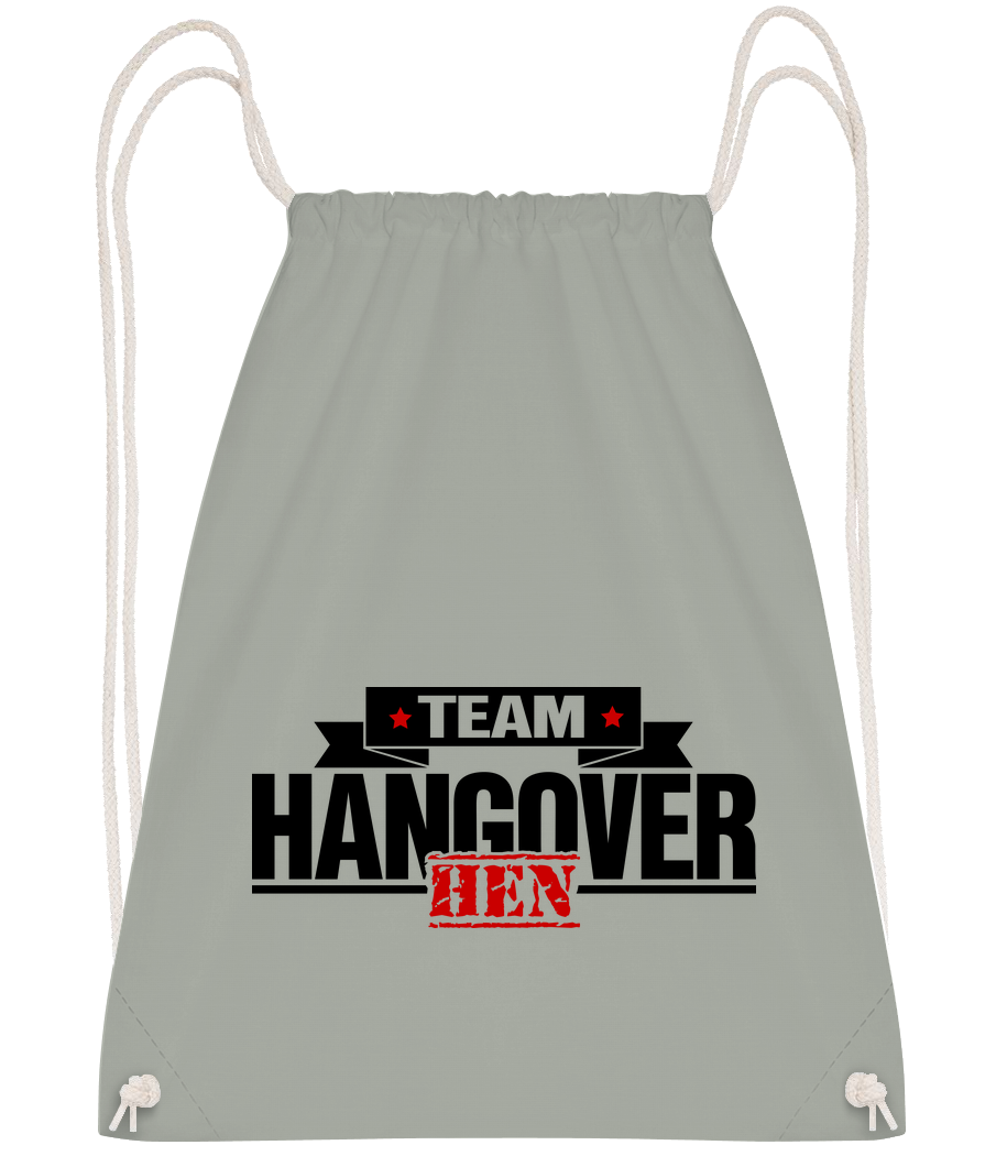 Team Hangover - Sac à dos Drawstring - Anthracite - Vorn